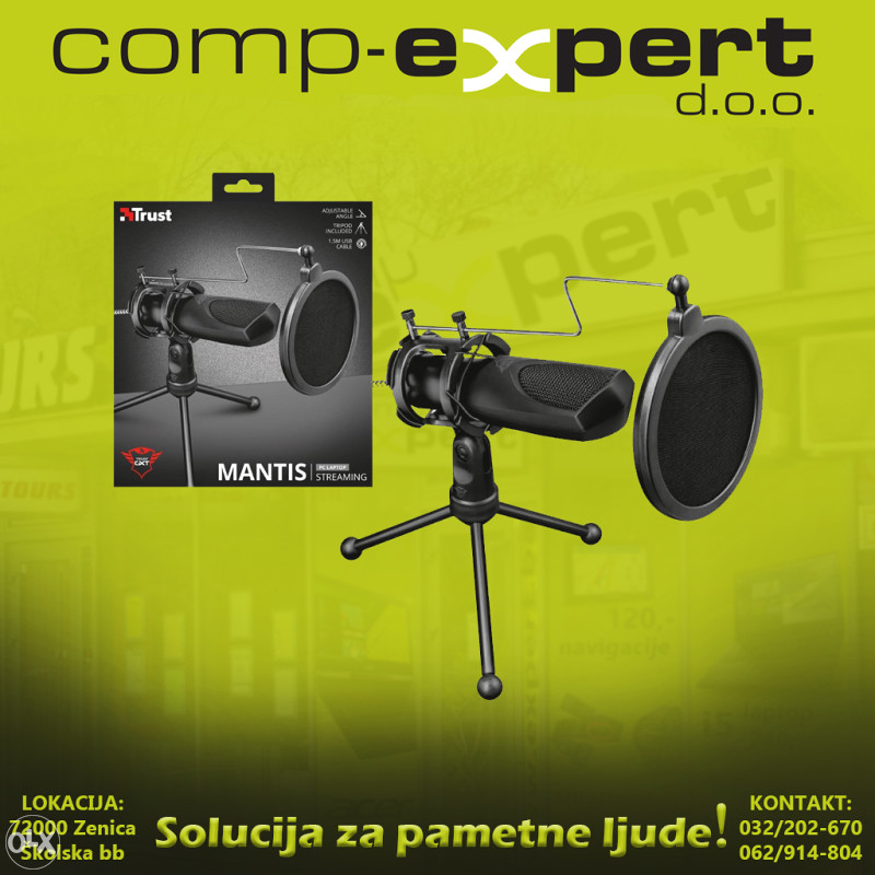 Streaming mikrofon TRUST GXT 232 MANTIS