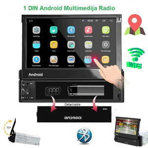 Android  Multimedija 1 DIN  7 Incha, WiFi, BT Novo