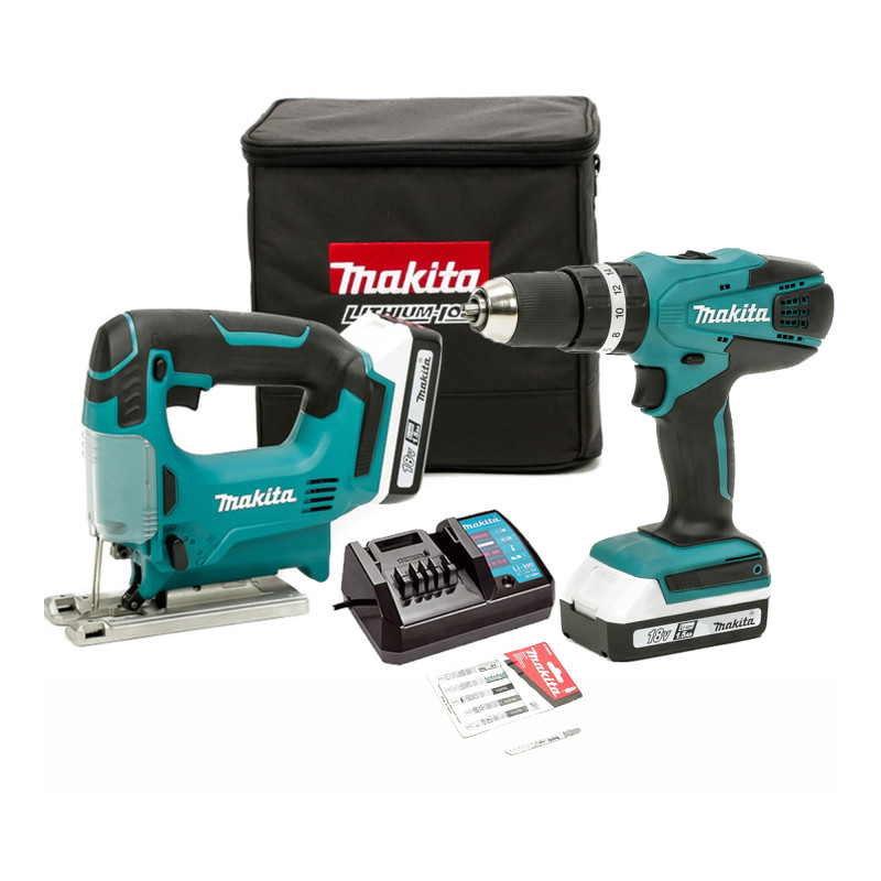 Makita aku set ubodna pila i udarna bušilica DK18113X1