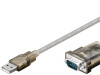 SERIJSKI KABAL USB 2.0 - RS232 DB9 ADAPTER (006626)