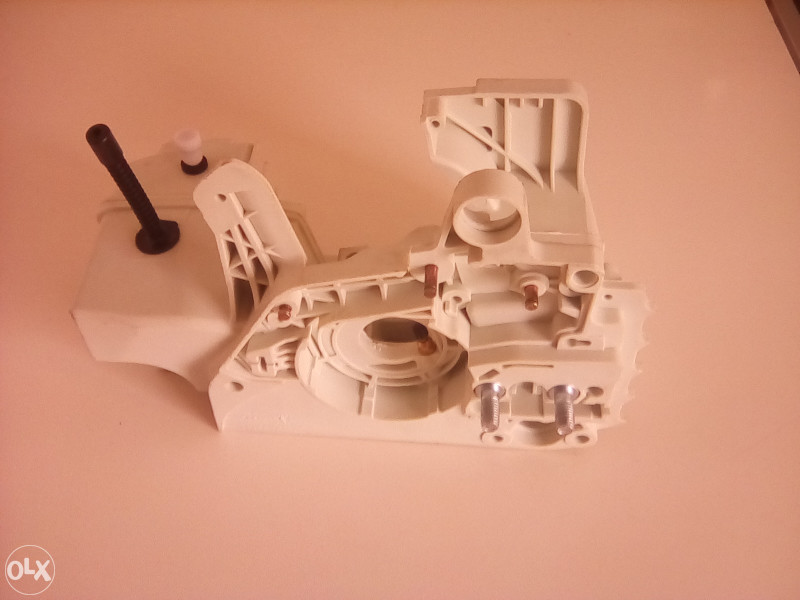 Testina Stihl Alloggiamento Serbatoio/carter Per Motoseghe Stihl - Foto 2