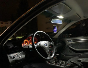 BMW E46, kompletan LED interijer set sijalica