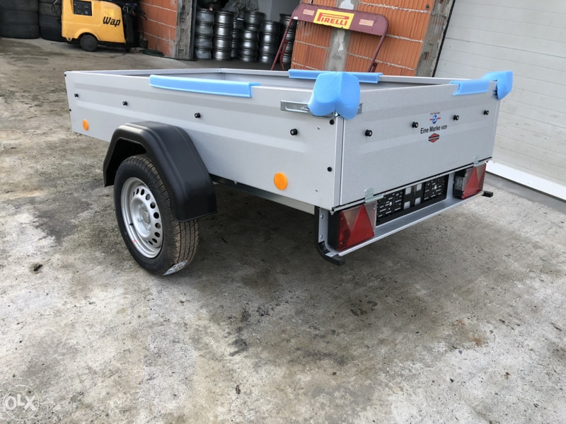 Prikolica za auto TPV Bockmann nova 750kg Registrirana