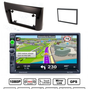 NAVIGACIJA GPS Auto Radio USB BT+2x Blenda Fiat Stilo