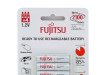 Fujitsu punjive baterije AAA 750 mAh 4kom blister
