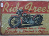 METALNA RETRO TABLICA ( 133 )