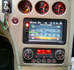 Auto Radio USB Video BT+Blenda Alfa 159
