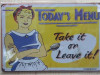 METALNA RETRO TABLICA ( 181 )