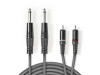 STEREO AUDIO KABAL 6.35MM - RCA 5M(020321)