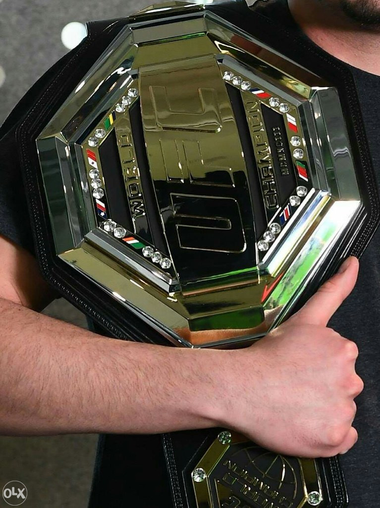 New UFC belt
