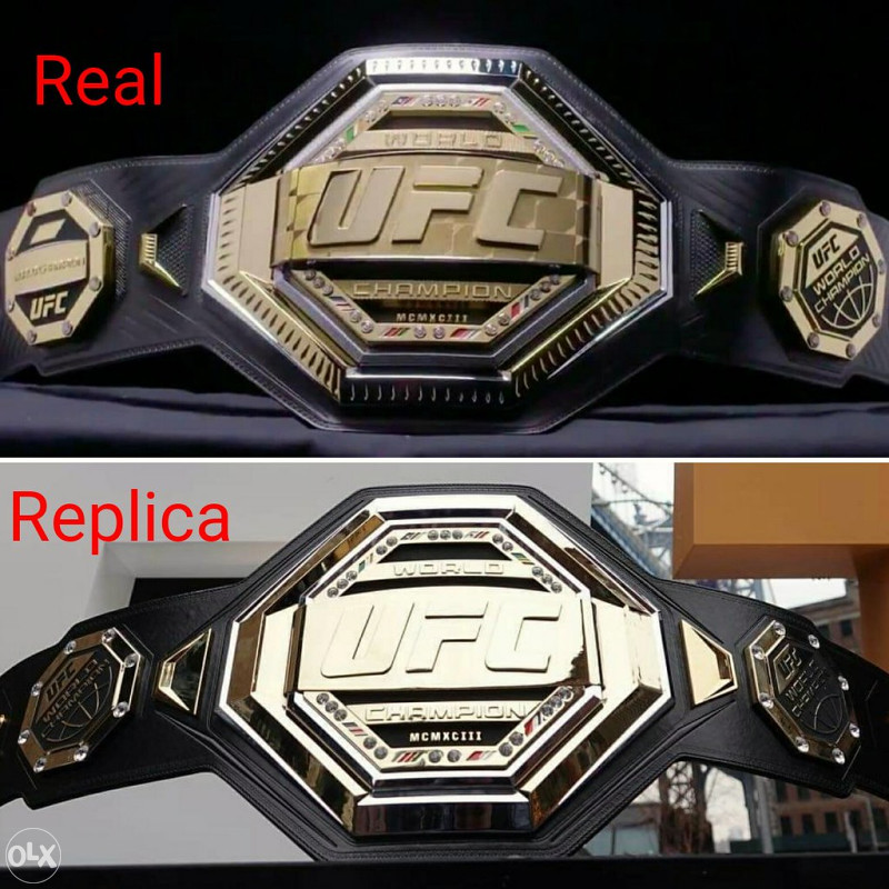New UFC belt
