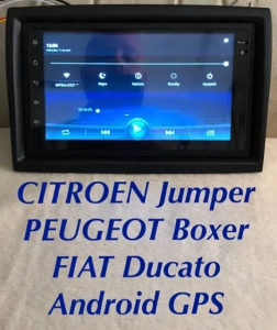 BOXER DUKATO JUMPER Auto Radio ANDROID WIFI USB+BLENDA