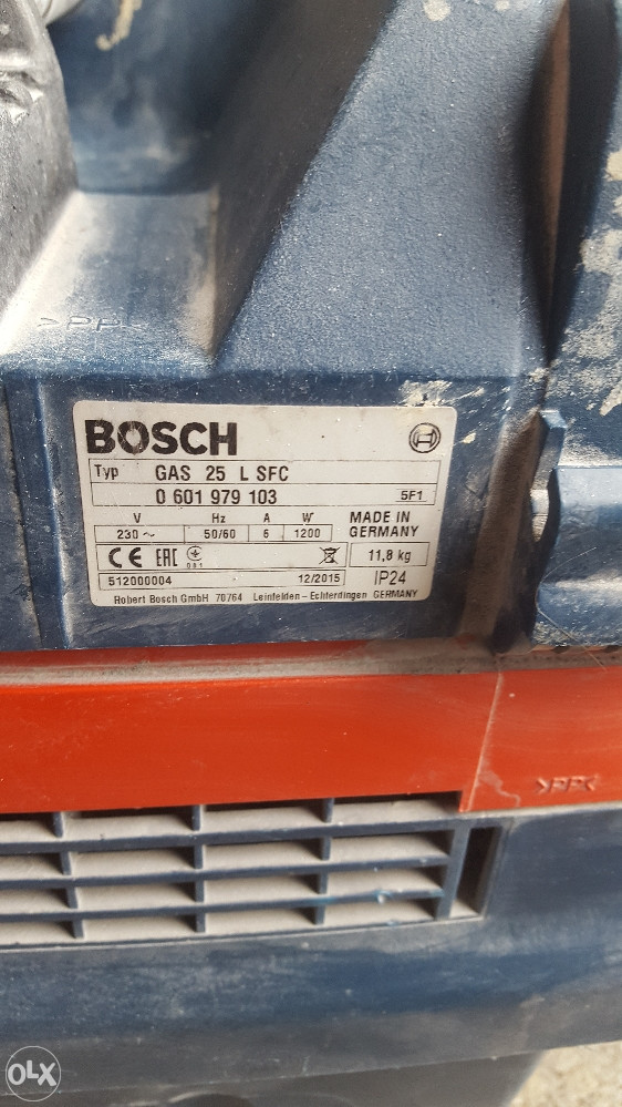 Profesionalni Industrijski Usisivac Bosch Gas L Sfc Industrijski