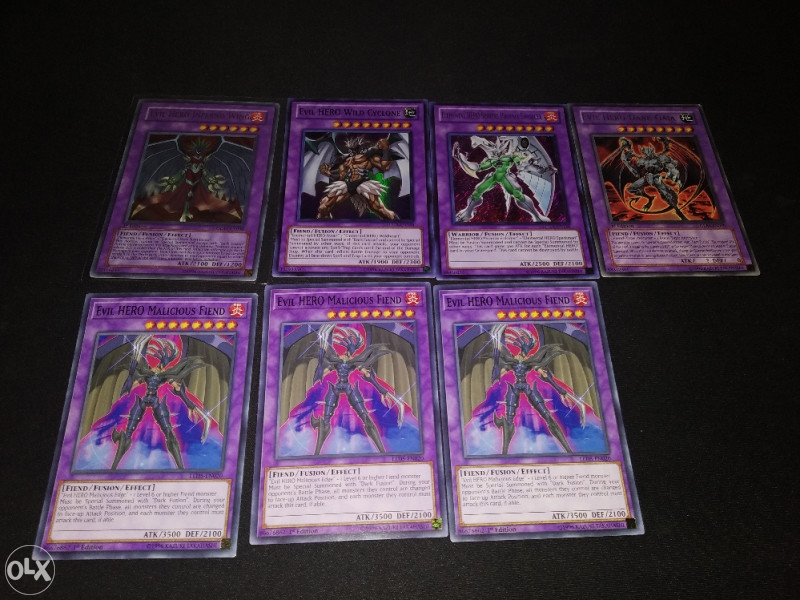 Yu-gi-oh karte - Evil Hero deck - yugioh - Karte za igru - OLX.ba