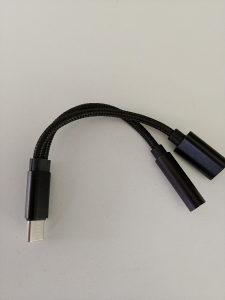 USB Type C adapter za slusalice i punjac