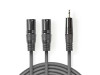 Audio kabal 2 XLR - 3.5mm stereo 1.5m (25152)