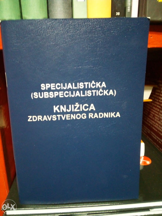 Specijalistička knjižica zdravstvenog radnika