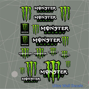 Auto Moto naljepnice Monster energy Motor najepnica