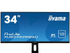 IIYAMA 34” IPS ultra-wide screen 75Hz,XUB3493WQSU-B1