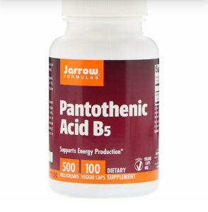 Vitamin B5 Jarrow Formulas 500 mg