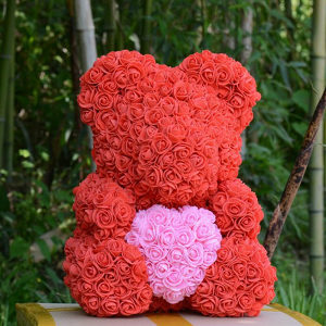 Poklon Medvjedic od vjecnih ruza TEDDY BEAR Valentinovo