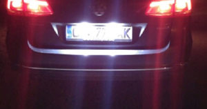 Passat b7 LED kućišta za tablice CANBUS