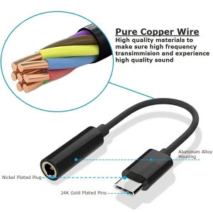 USB Type C adapter za slusalice