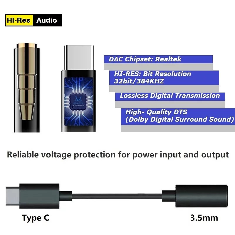 USB Type C adapter za slusalice