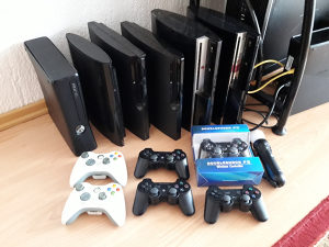 Ps3 slim cipovan/250/160/80GB PES 18/FIFA 19/GTA V