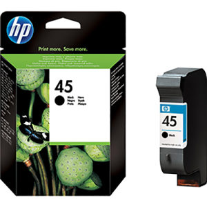 HP 45 Ink Cartridge (51645AE) - Black