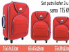 Set kofera putnickih 3 u 1