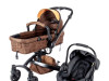 Kolica 2u1 Latitud Brown Autosjedalica