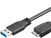 USB 3.0 KABAL ZA HDD USB A / USB B 1m (025769)