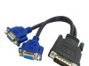 Adapter Dual Head to VGA - VGA