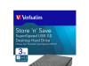 Verbatim HDD ext 3TB 3.5 usb3 47684