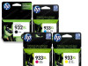 HP 932XL Black/933XL Cyan/Magenta/Yellow