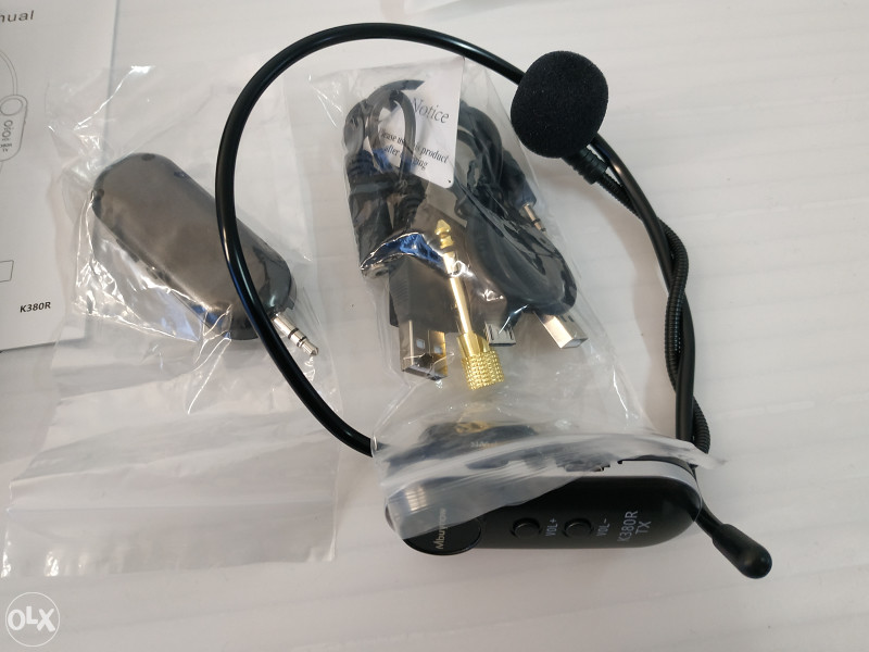 K380R bežični slušalice mikrofon sistem