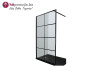 TS CUBO 100cm h=200 crni okvir Ferotehna