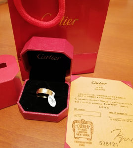 Cartier prsten (Set sa kutijom)