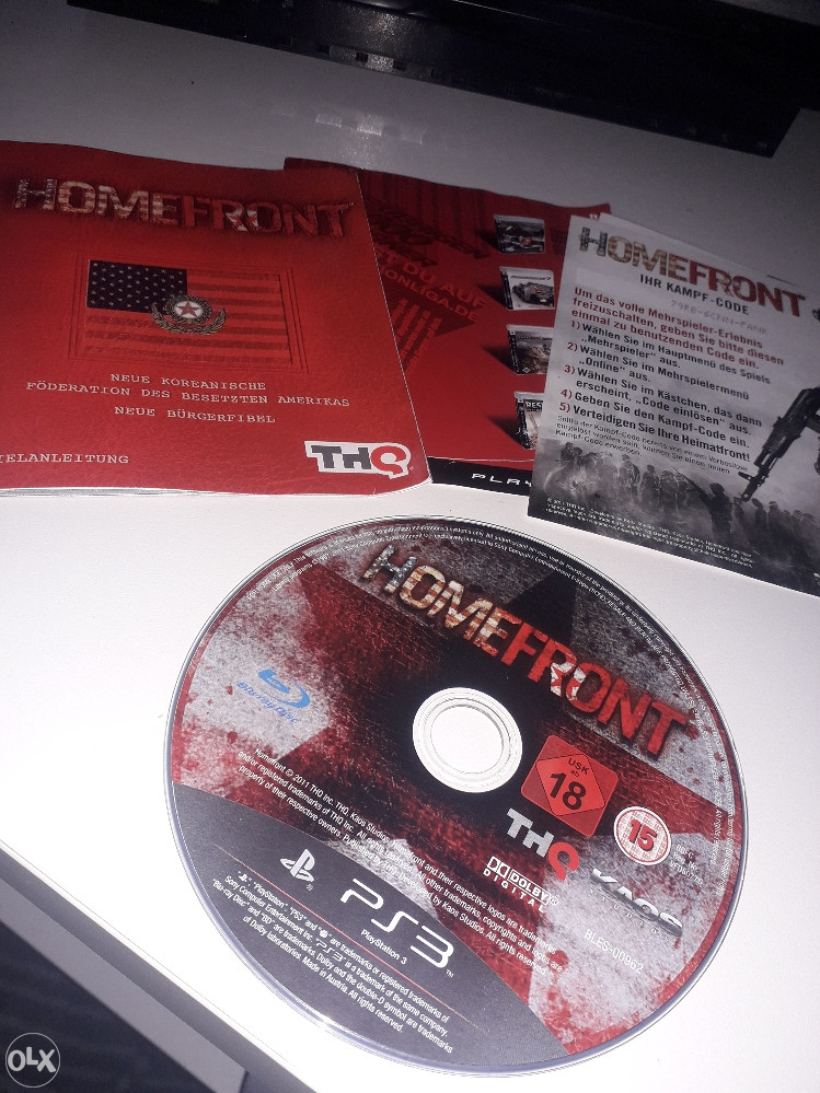 Jeu HOME FRONT Pour PlayStation 3 PS3 - Bon État, Version PAL
