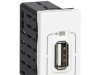MOSAIC USB POWER SUP 1M / Single USB socket Mosaic