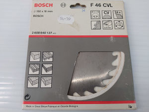 BOSCH rezna ploča 150mm x 16mm, 2,2mm, 24 zuba