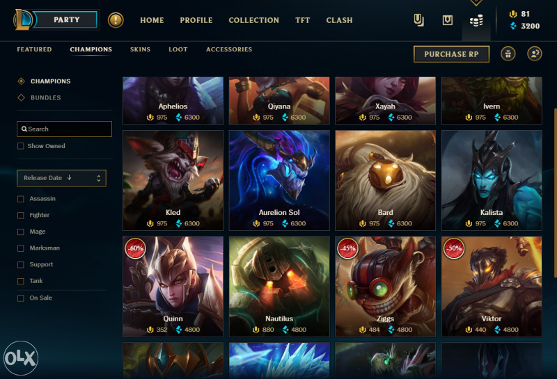 League Of Legends [LOL] Account/Nalog - EUNE