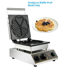 Aparat za Vafle Waffle Srce, na struju Profi