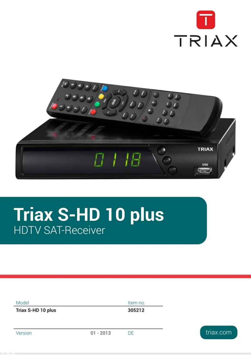 Triax-Hirschmann S-HD10 PLUS