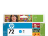 Tinta HP cyan 72