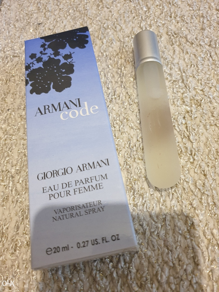 Armani code 20ml best sale