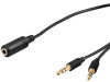 AUDIO KABAL ZA SLUSALICE 2x3,5mm/1x3,5mm (010590)