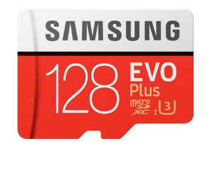 MicroSD SD Card 128 GB Samsung EVO Plus