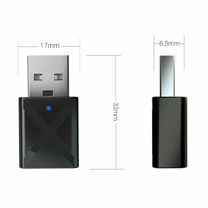 USB Bluetooth 5.0 Transm/Rec Audio Stereo Adapter